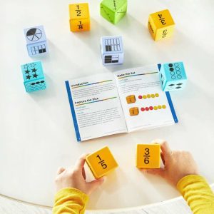 Multiple Representation Fraction Dice, Set Of 16 | Educational Toys Educational Toys Educational Toys