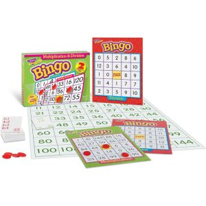 Multiplication & Division Bingo – Skill Game For Home Or Classroom | Educational Toys Educational Toys Educational Toys