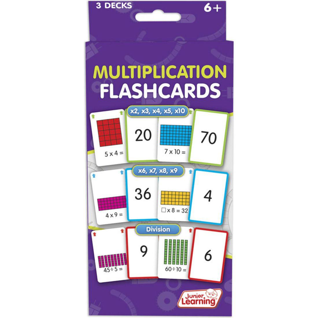 Multiplication Flashcards For Ages 5-6, Kindergarten Grade 1 Learning | STEM Toys Kids Multi