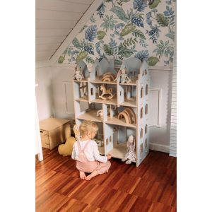 My Mini Dollhouse, Grey | Dollhouses & Accessories Dollhouses & Accessories Dollhouses & Accessories