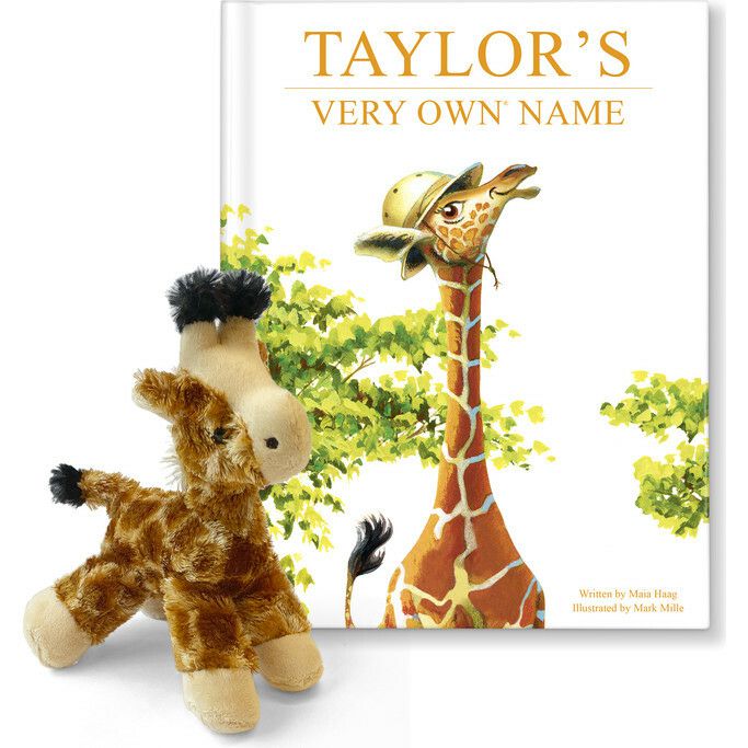 My Very Own Name With Plush Giraffe | Books Books Books