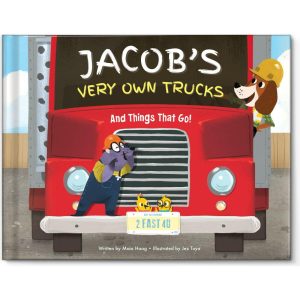 My Very Own Truck Personalized Book, 24 Piece Puzzle And Card Game Gift Set | Puzzles Imaginative Learning Puzzles