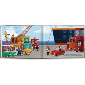 My Very Own Truck Personalized Book, 24 Piece Puzzle And Card Game Gift Set | Puzzles Imaginative Learning Puzzles