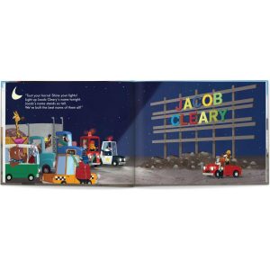 My Very Own Truck Personalized Book, 24 Piece Puzzle And Card Game Gift Set | Puzzles Imaginative Learning Puzzles