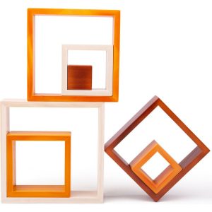 Natural Wooden Stacking Squares | Blocks, Sorters & Stackers Baby & Toddler Blocks, Sorters & Stackers