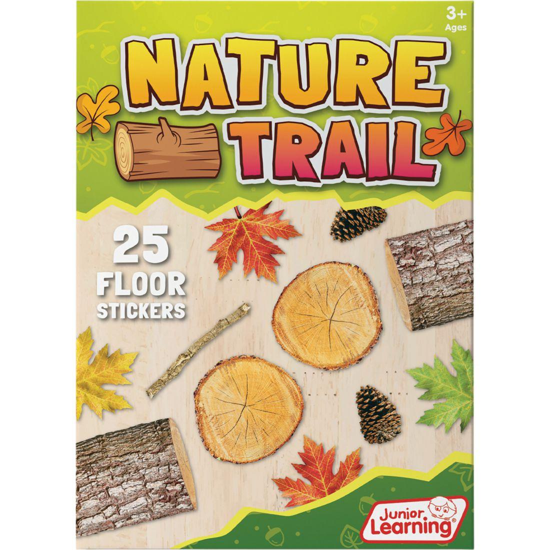 Nature Trail Educational Floor Stickers | Books Books Books