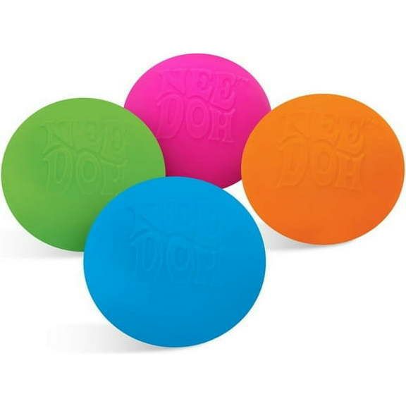 Needoh The Groovy Glob! Squishy, Squeezy, Stretchy Stress Ball – Colors Vary | STEM Toys Kids Multi