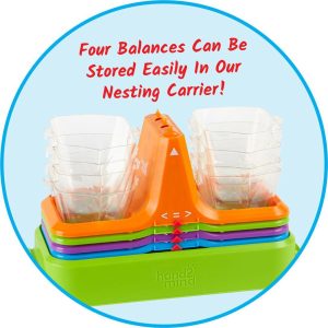 Nesting Bucket Balances (Set Of 4) | Educational Toys Educational Toys Educational Toys