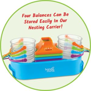 Nesting Pan Balances (Set Of 4) | Educational Toys Educational Toys Educational Toys