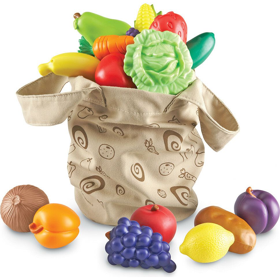 New Sprouts® Fresh Picked Fruit & Veggie Tote | STEM Toys Kids Multi