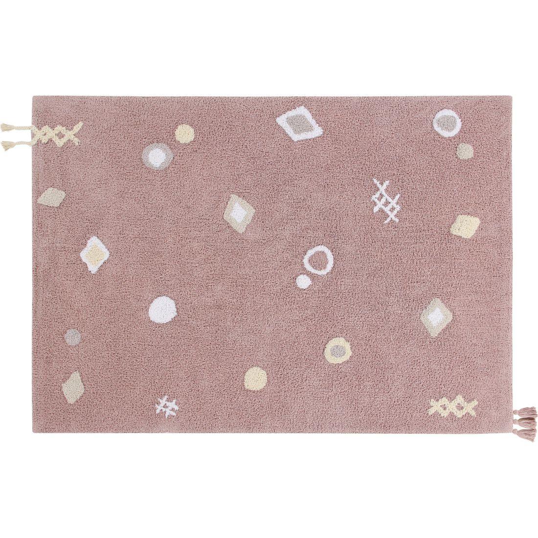 Noah Washable Rug, Pink Multi | Activity Rugs Activity Rugs Activity Rugs