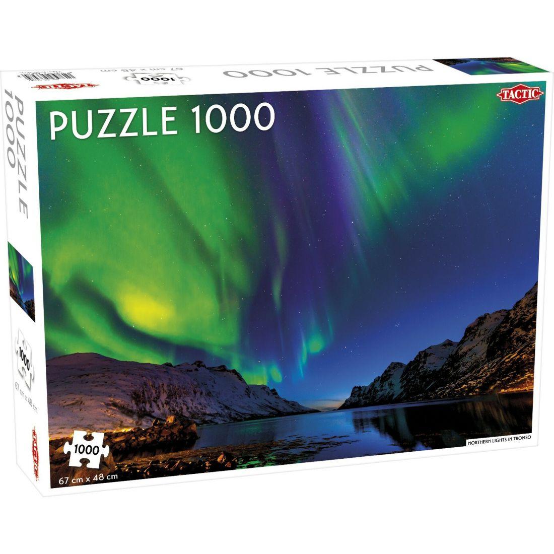 Northern Lights In Tromso 1000-Piece Puzzle | Puzzles Imaginative Learning Multi