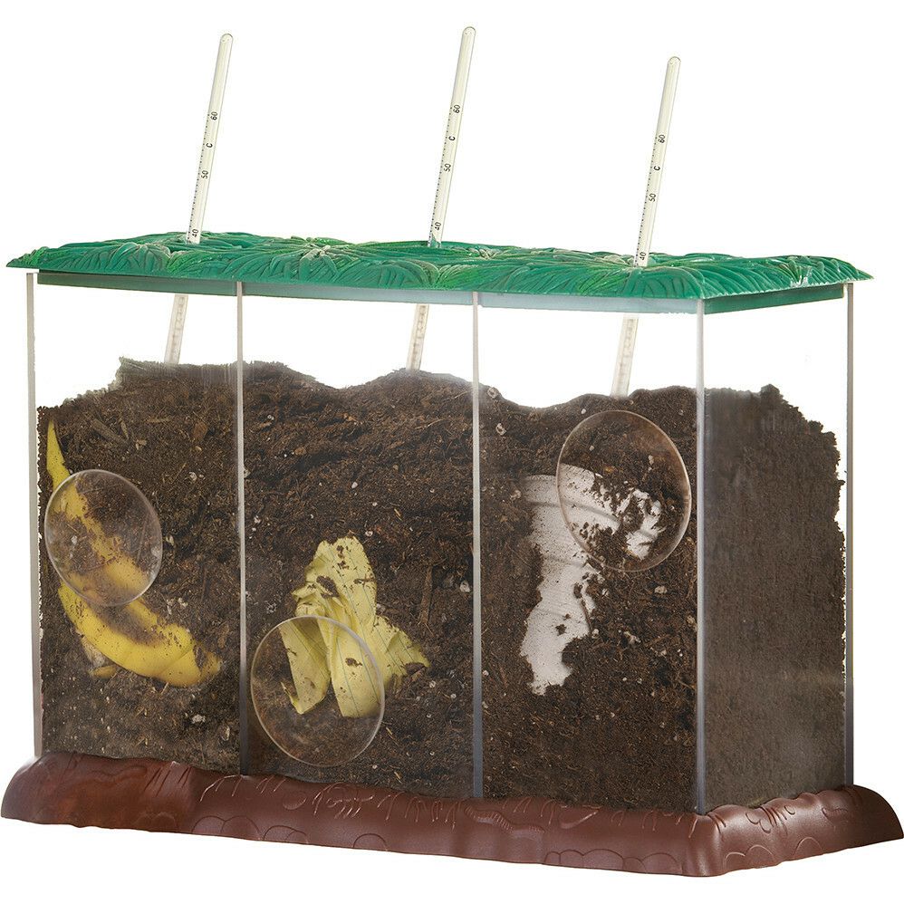 Now You See It, Now You Don’T™ See-Through Compost Container | Educational Toys Educational Toys Educational Toys