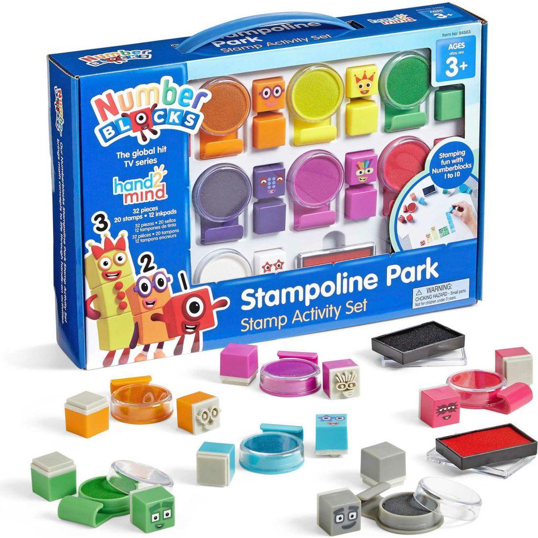 Numberblocks Stampoline Park Stamp Activity Set | Educational Toys Educational Toys Educational Toys