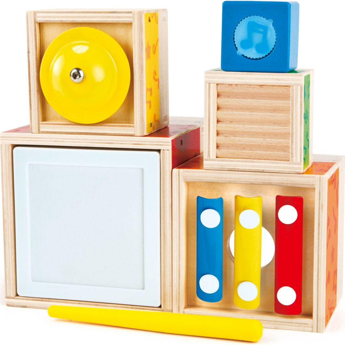 Odyssey Stacking Music Set W/ 6 Piece Musical Box Toy | Musical Kids Multi