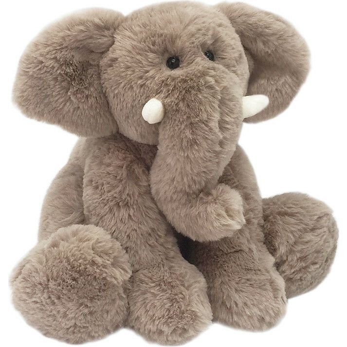 Oliver The Elephant | Plush Kids Grey