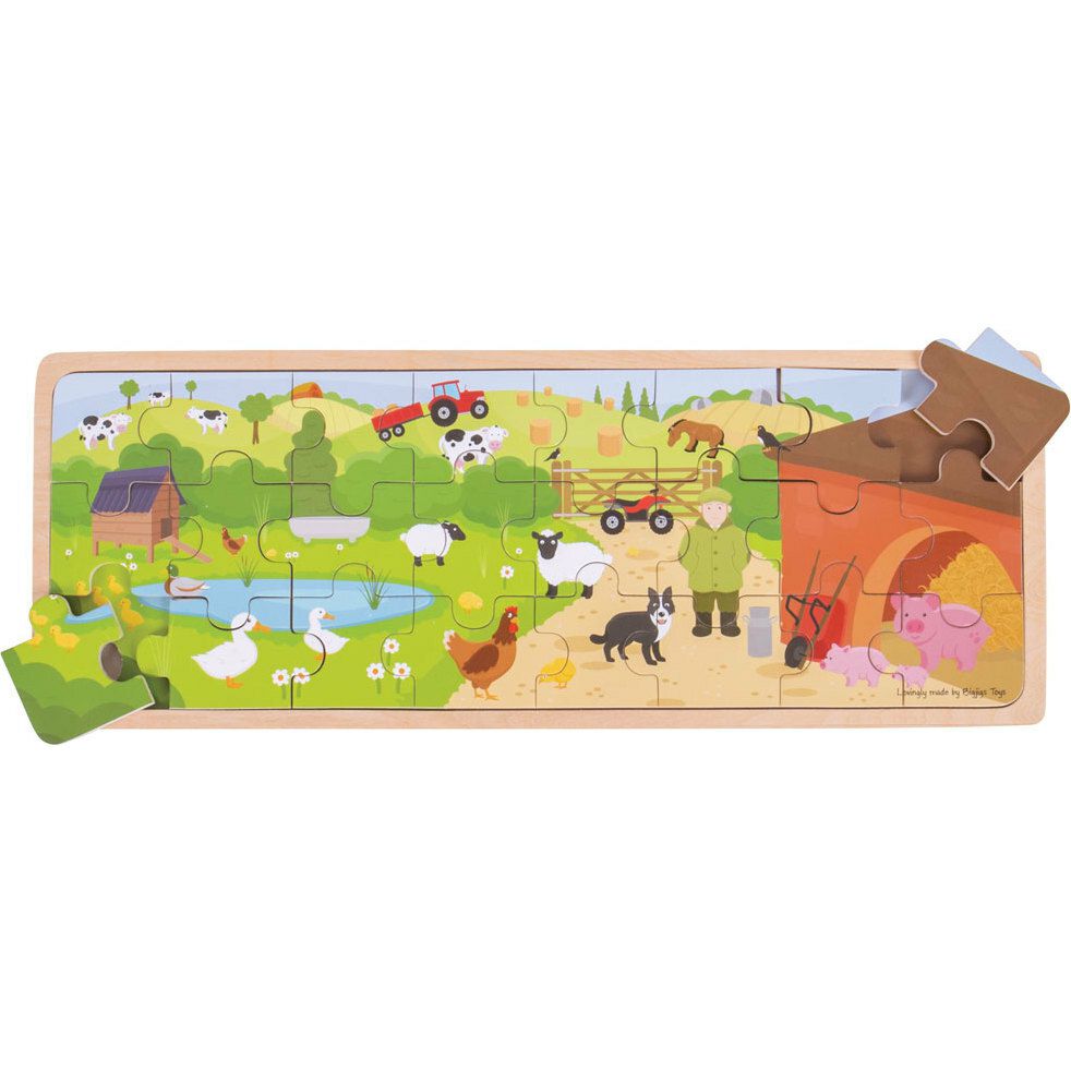 On The Farm Puzzle | Puzzles Imaginative Learning Multi