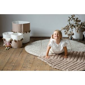 Organic Cotton Reversible Playmat, Tan | Activity Gyms & Playmats Activity Gyms & Playmats Activity Gyms & Playmats