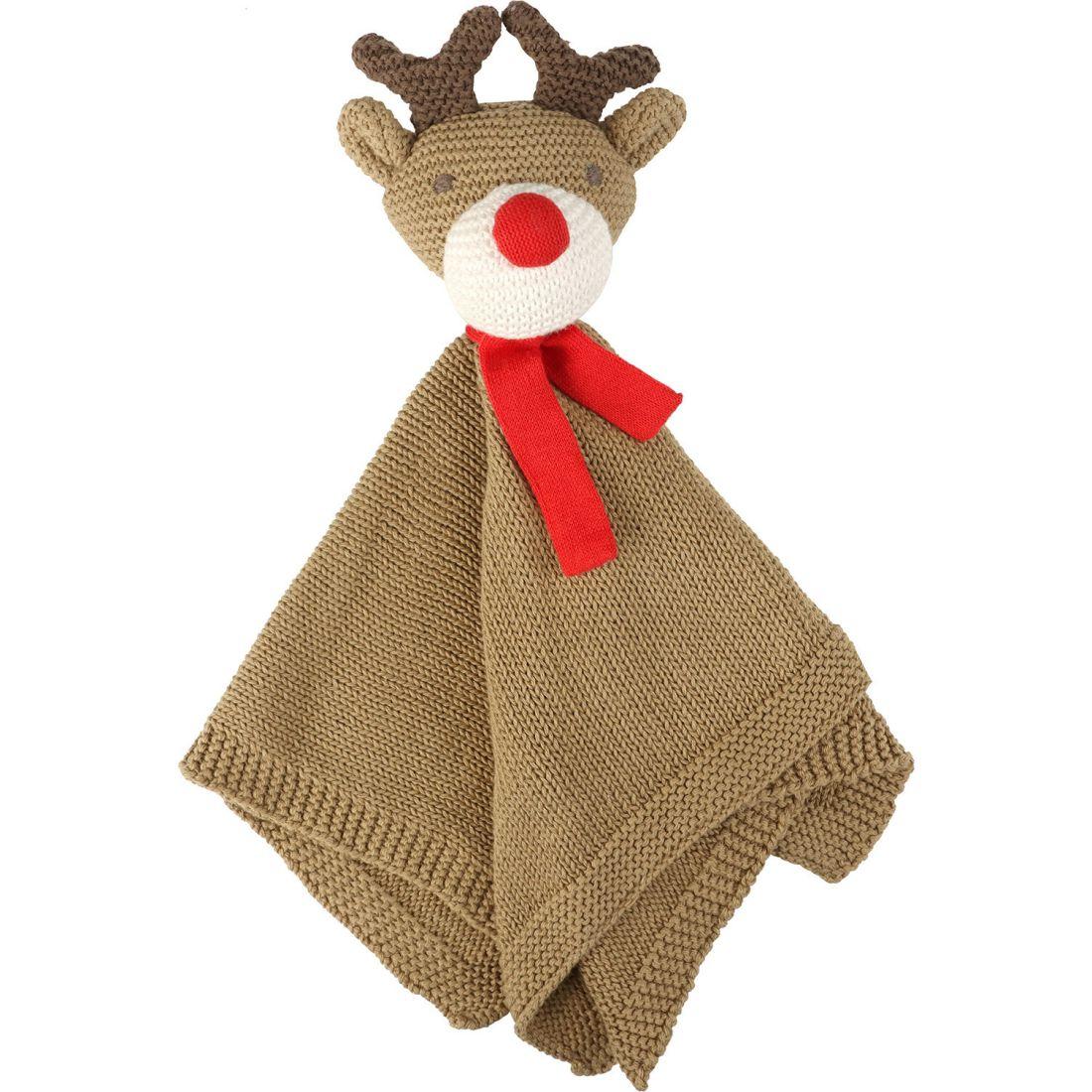 Organic Reindeer Lovey, Brown | Teethers & Rattles Baby & Toddler Brown