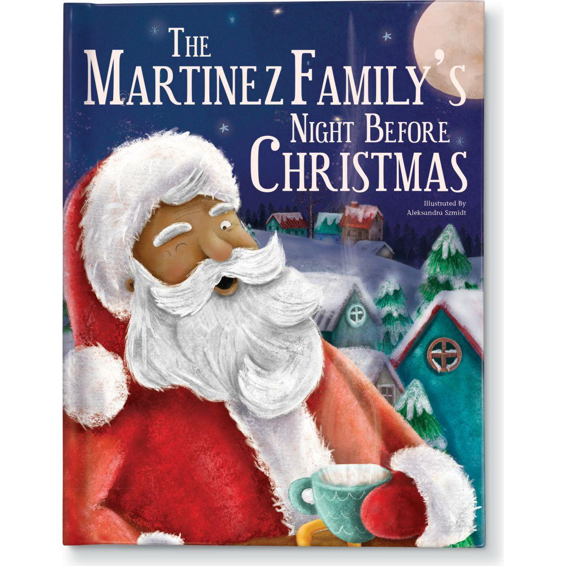 Our Family Night Before Christmas, Medium Skin Santa | Books Books Books