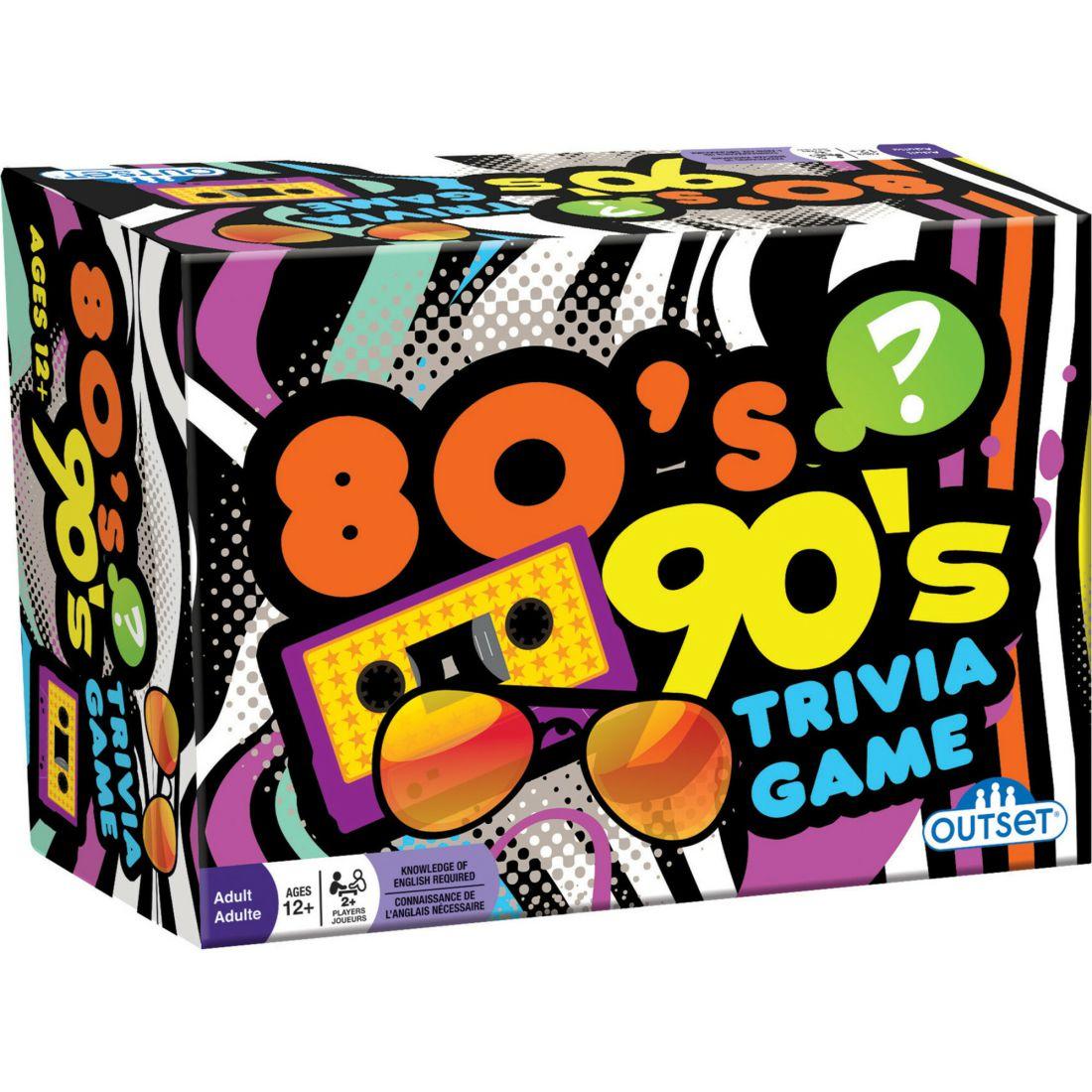 Outset Media 80’S & 90’S Trivia Board Game | Games Games Games