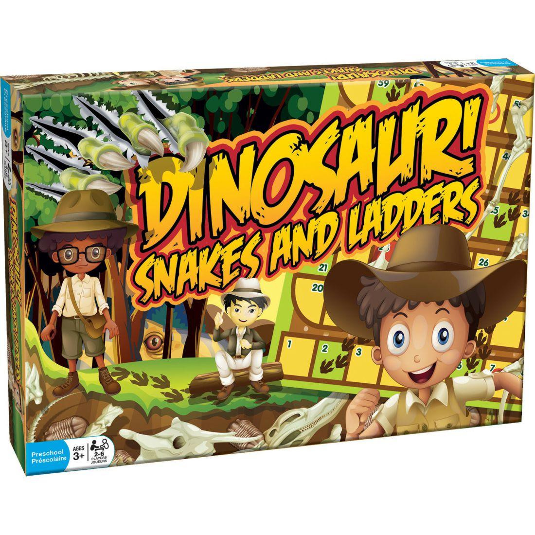 Outset Media – Dinosaur Snakes And Ladders – A Dino-Sized Twist On A Classic Game | Games Games Games