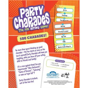 Outset Media Party Charades Family Board Game | Games Games Games