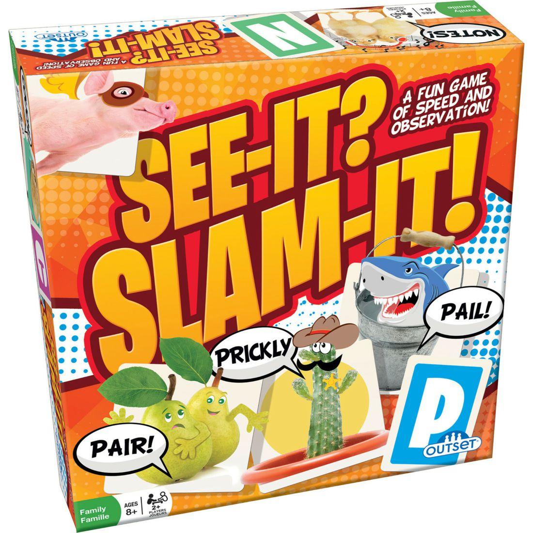 Outset Media See-It? Slam-It! Family Game | Games Games Games