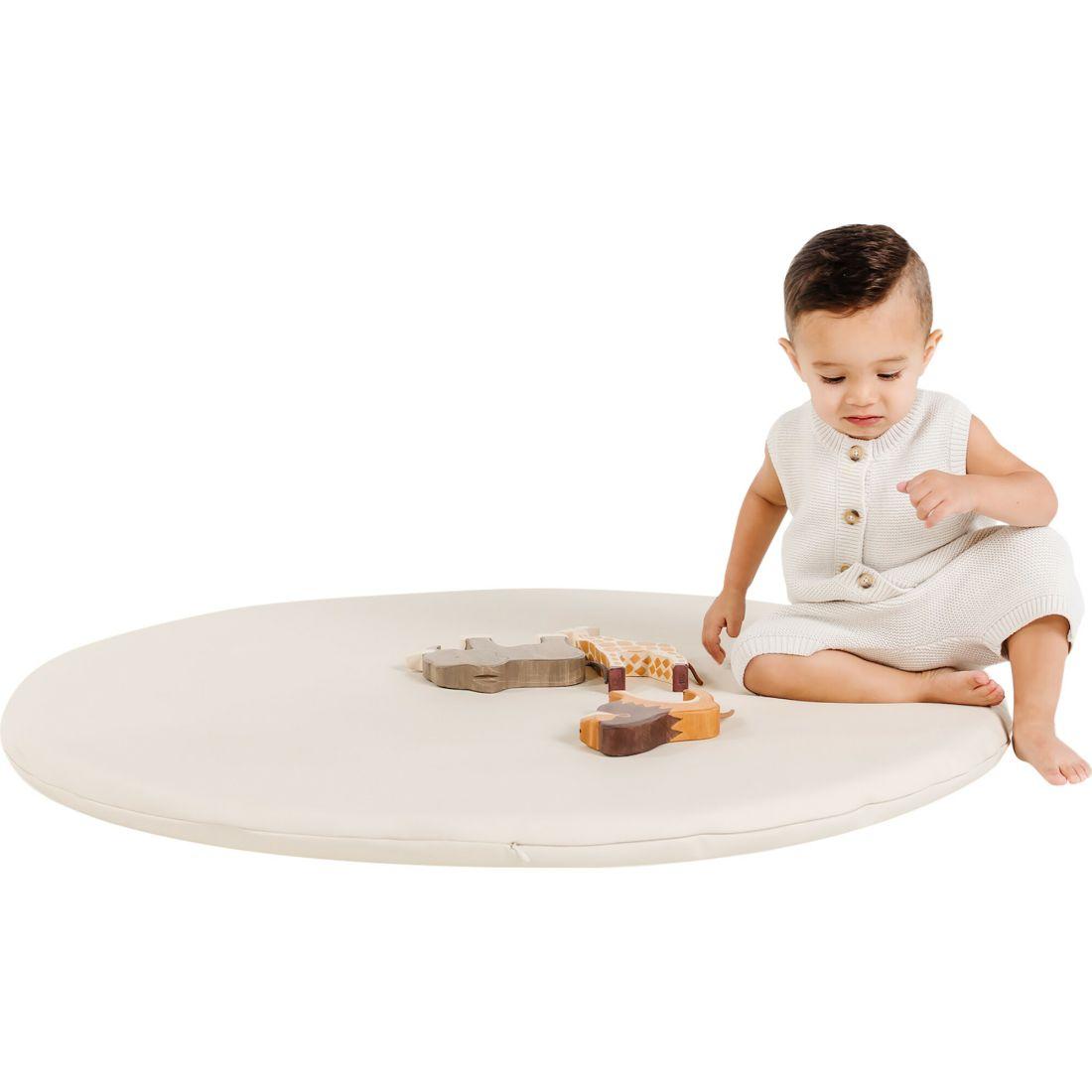 Padded Circle Play Mat, Ivory | Activity Gyms & Playmats Activity Gyms & Playmats Activity Gyms & Playmats