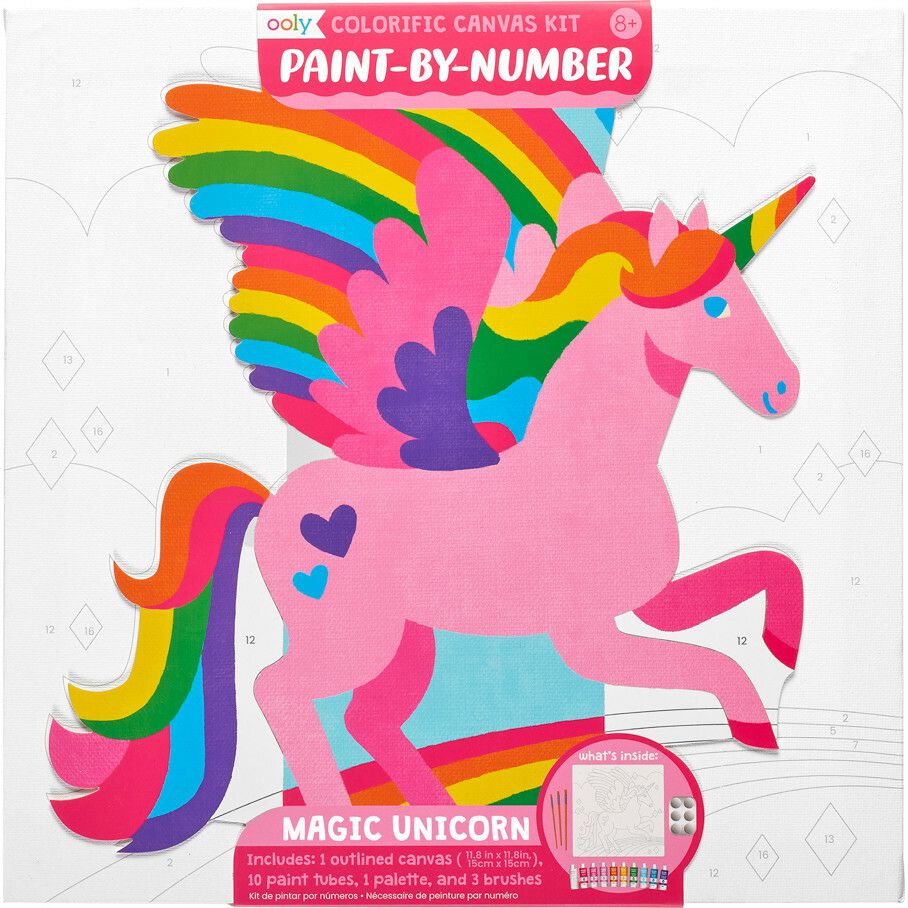 Paint By Number, Magic Unicorn | Arts & Crafts Arts & Crafts Arts & Crafts