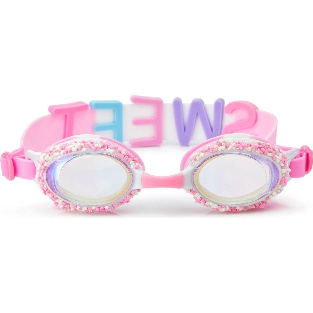 Party Funfetti Swim Goggle, Pink | Water Toys Outdoor Pink