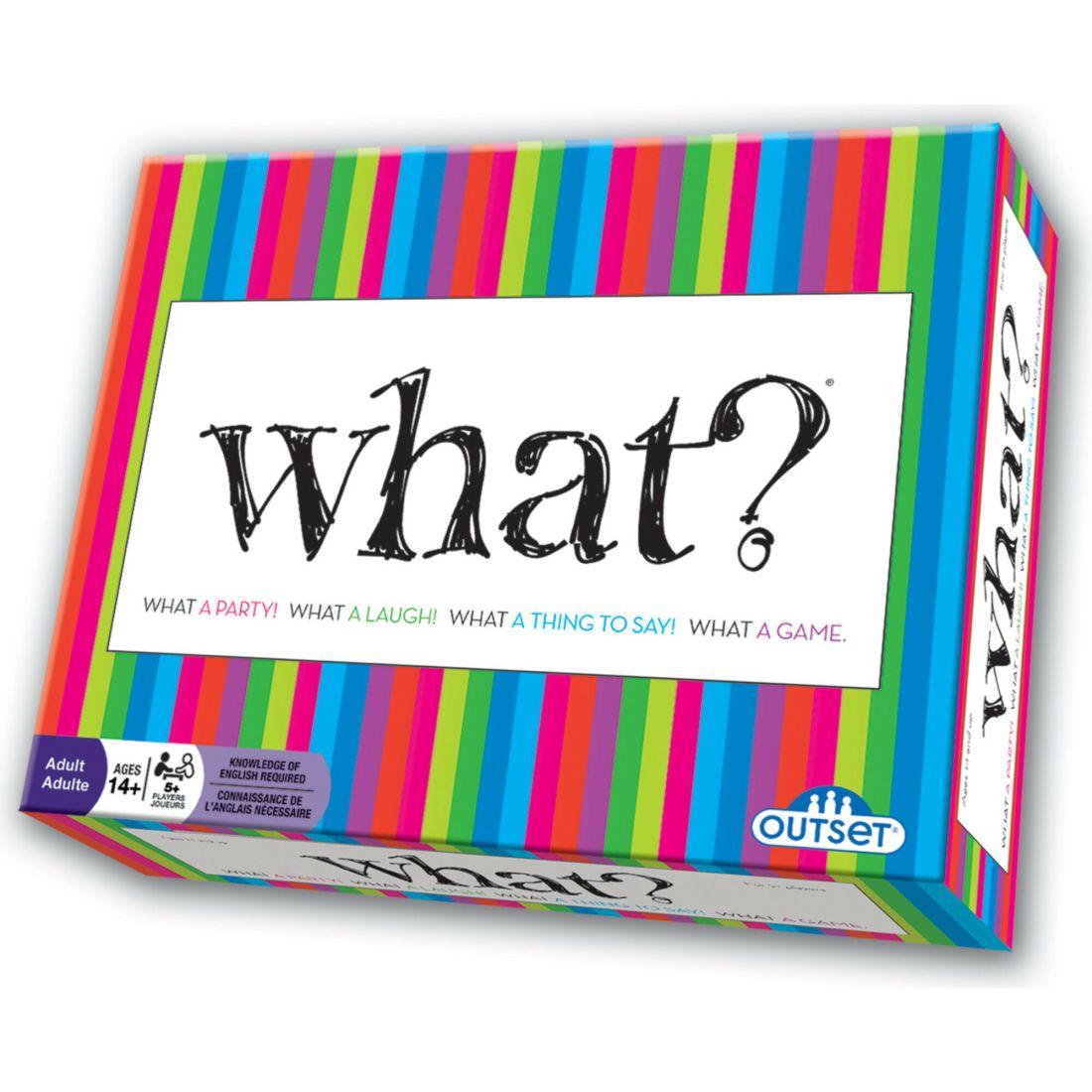 Party Game – What – Original Edition – The Ultimate Laugh Out Loud Board Game | Games Games Games