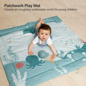 Patchwork Playmat – Ocean | Activity Gyms & Playmats Activity Gyms & Playmats Activity Gyms & Playmats