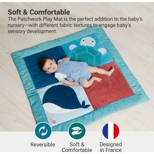 Patchwork Playmat – Ocean | Activity Gyms & Playmats Activity Gyms & Playmats Activity Gyms & Playmats