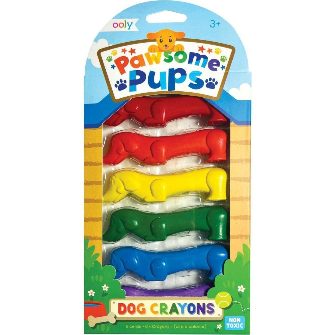 Pawsome Pups Dog Crayons – Set Of 6 | Arts & Crafts Arts & Crafts Arts & Crafts