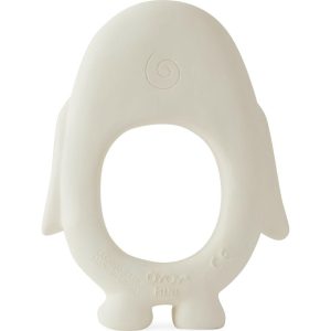 Penguin Baby Teether, White | Teethers & Rattles Baby & Toddler Teethers & Rattles