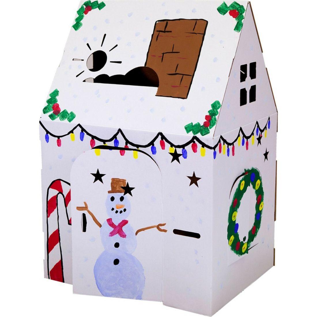 Personalize A Cardboard Fort | Play Tents & Playhouses Arts & Crafts Multi