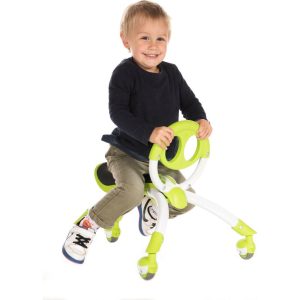 Pewi Elite Walking & Ride-On Toy, Green | Ride-Ons Outdoor Green