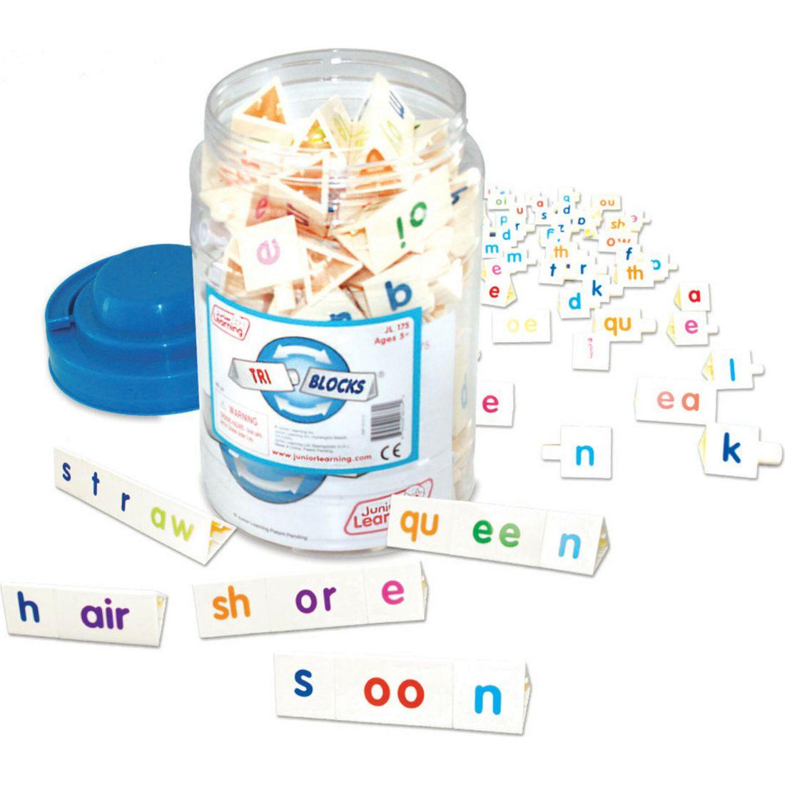 Phonics Tri-Blocks Tub | STEM Toys Kids Multi