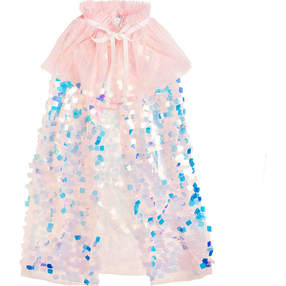 Pink Mermaid Shimmer Cape, Pink | Play Tents & Playhouses Imaginative Learning Pink