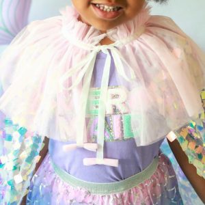 Pink Mermaid Shimmer Cape, Pink | Play Tents & Playhouses Imaginative Learning Pink