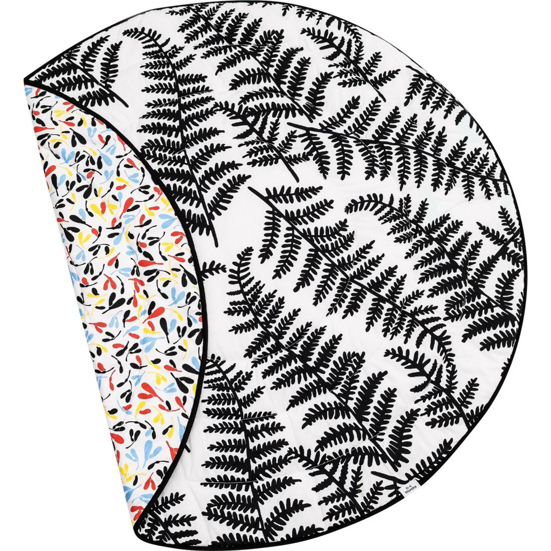 Plant Print Reversible Round Playmat, Multicolors | Activity Gyms & Playmats Activity Gyms & Playmats Activity Gyms & Playmats