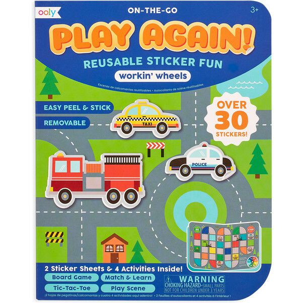 Play Again! Mini On-The-Go Activity Kit, Working Wheels | Arts & Crafts Arts & Crafts Arts & Crafts