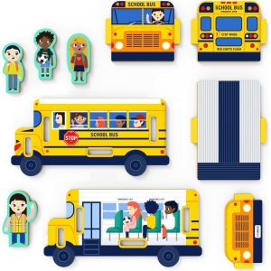 Play Puzzle, School Bus | Puzzles Imaginative Learning Multi