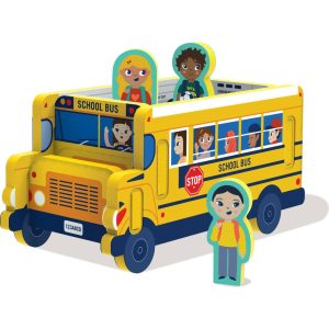 Play Puzzle, School Bus | Puzzles Imaginative Learning Multi