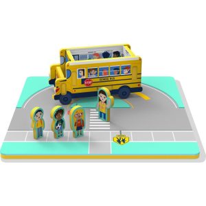 Play Puzzle, School Bus | Puzzles Imaginative Learning Multi