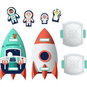 Play Puzzle, Spaceship | Puzzles Imaginative Learning Multi