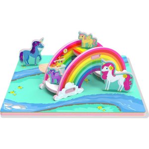 Play Puzzle, Unicorn House | Puzzles Imaginative Learning Multi