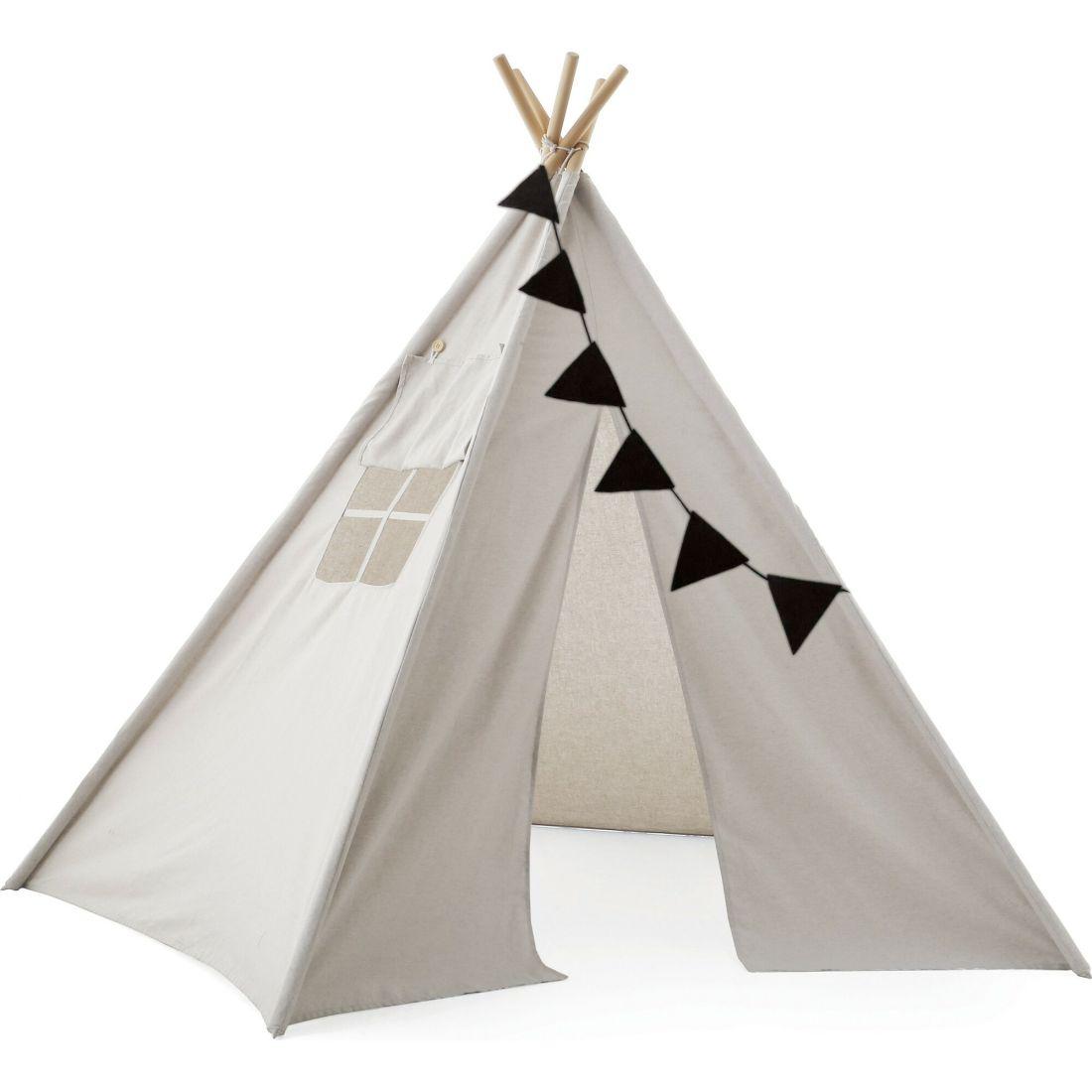 Play Tent, Grey | Play Tents & Playhouses Imaginative Learning Grey