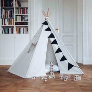 Play Tent, Grey | Play Tents & Playhouses Imaginative Learning Grey